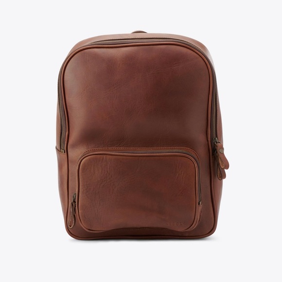 Nisolo Handbags - Nisolo Brown Cordoba Backpack